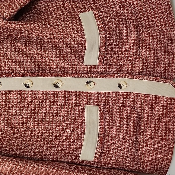 Sundance Western Catalog Town Country Rust Tweed Office Siren Blazer Jacket Sz4 - Picture 10 of 16